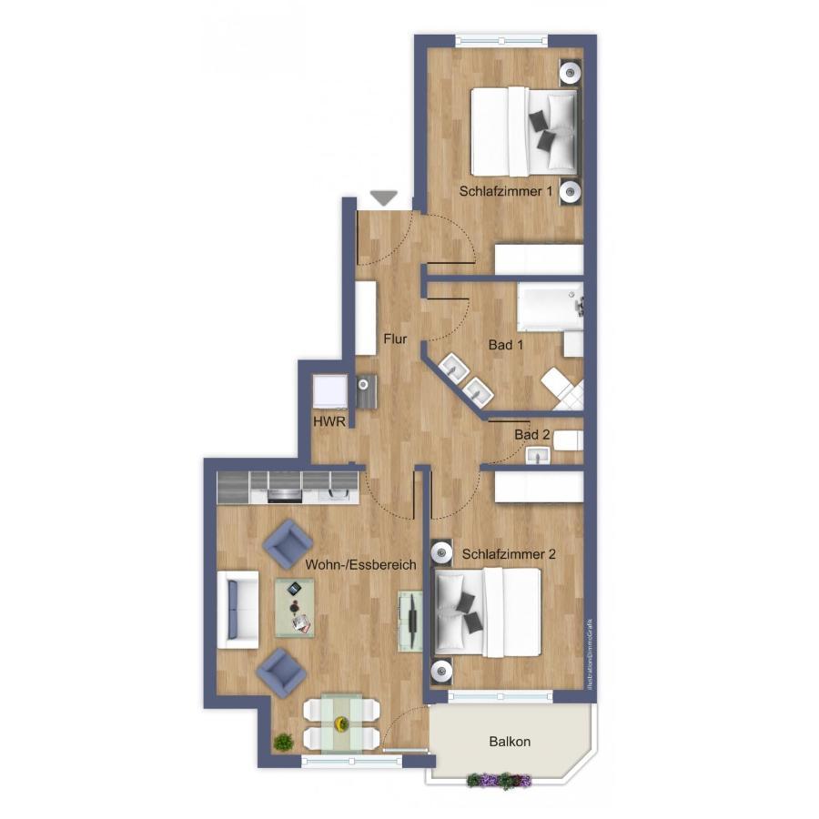 Villa Hanse Wohnung 309 Ostseebad Kühlungsborn Buitenkant foto